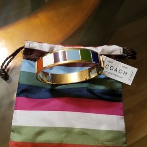 Coach bangle bracelet
